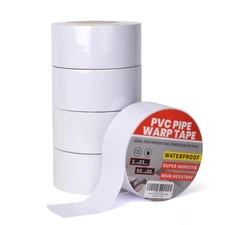 5 Rolls Corrosion Protection Pipe Tape, Pipe Wrap Tape for Drain Pipe, Metal ...