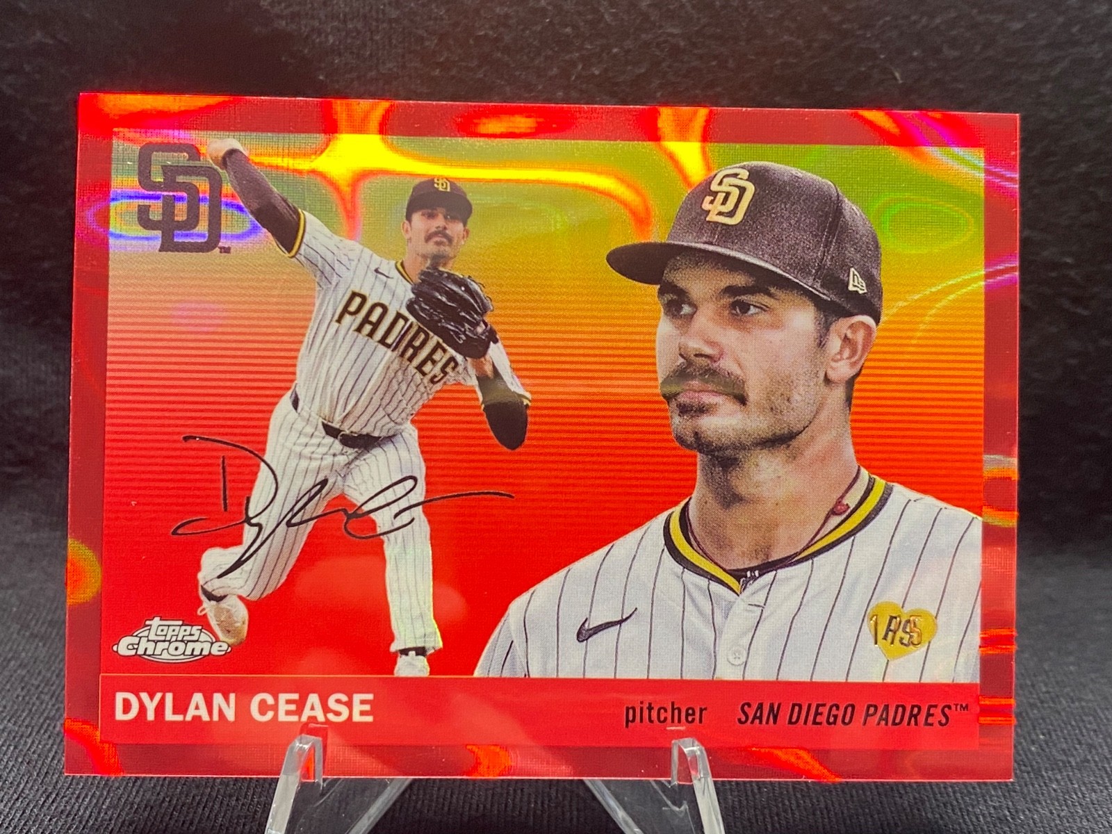 2025 Topps Chrome Platinum - Dylan Cease #178 Red Refractor #1/5