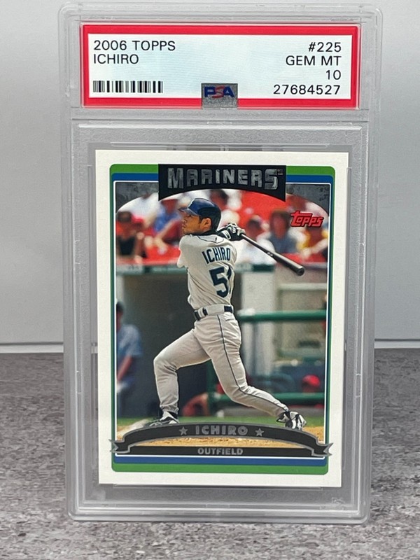 2006 Topps - Ichiro Suzuki #225 - HOF PSA 10