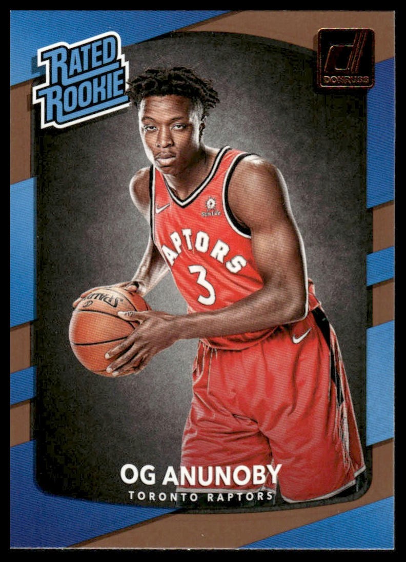 2017-18 Donruss #178 OG Anunoby