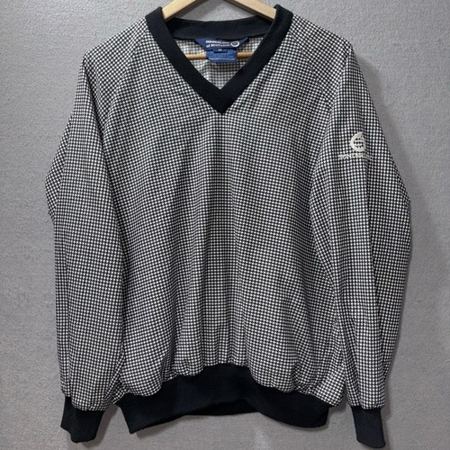 Sunderland of Scotland Windbreaker Damen Medium schwarz Hahnentritt Pullover Golf - Bild 1 von 6