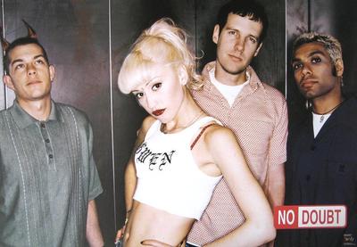 NO DOUBT POSTER TRAGIC KINGDOM BANDPORTRAIT