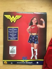 halloween costume girls Wonder Woman size Medium 8-10