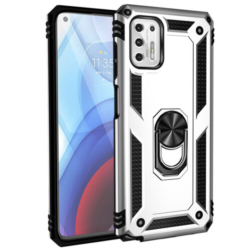 For Motorola Moto G Stylus/G Power Case Shockproof Armor Ring Stand Cover - 第 25/25 張圖片
