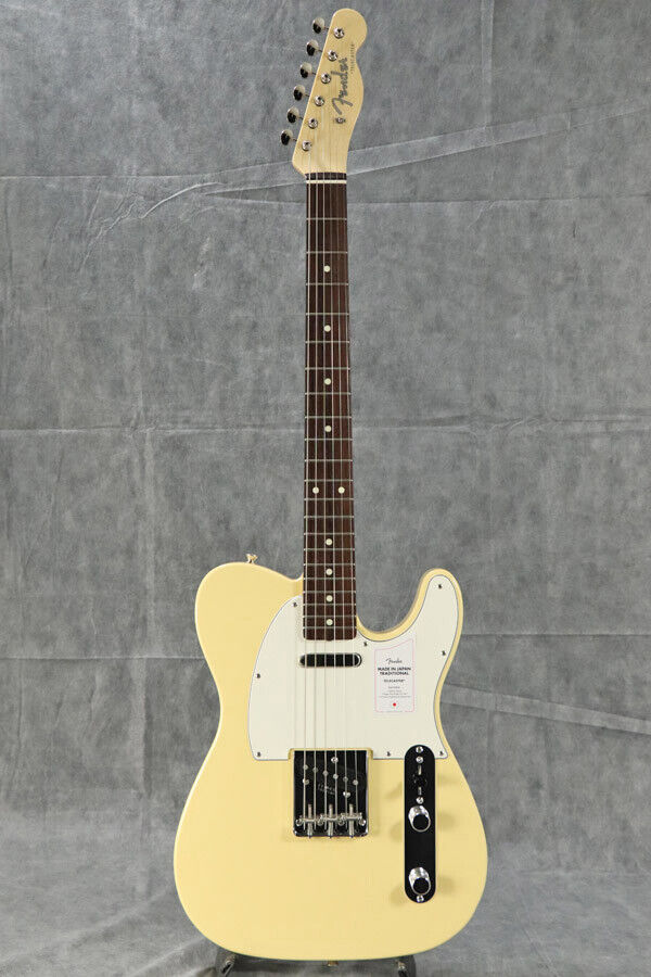 New Fender Made in Japan Traditional 60s Telecaster Vintage White Guitar