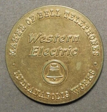 B265 Encased Postage: Indianapolis Works, Western Electric, Makers Of Bell Telep