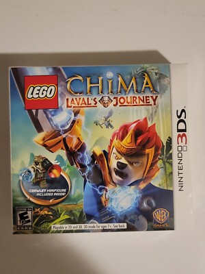 Lego CHIMA Laval's Journey Bonus w/Crawley Minifigure (Nintendo 3DS) New