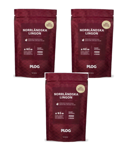 3x Norrlandska Lingon 100g Wild Arctic Lingonberry Pulver 100% Schwedisch Superfood - Bild 1 von 2