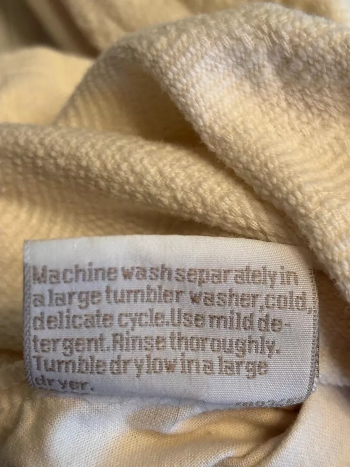 EDDIE BAUER (VINTAGE) CREMA MATELASSE COMPLETO/DOBLE EDREDÓN Y FUNDAS Foto 4 de 4