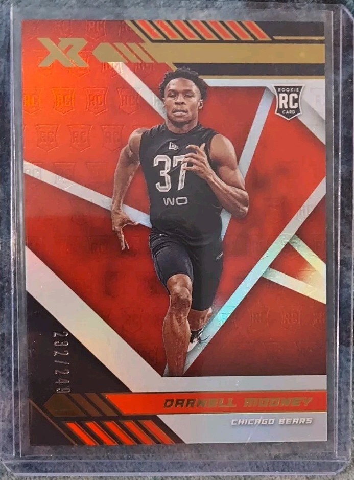 Darnell Mooney (RC) 2020 Panini XR - Rookie Red #179 /249