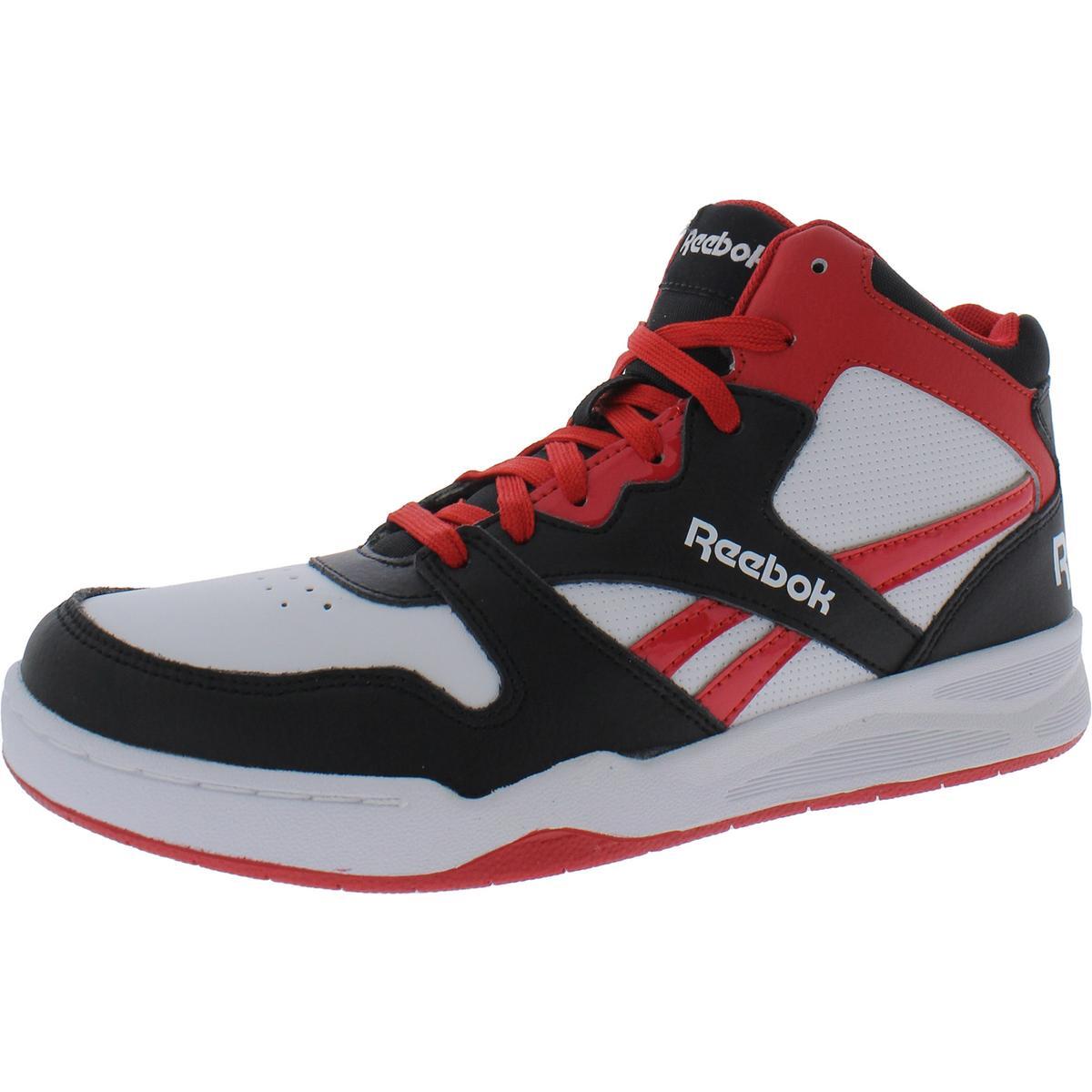 Баскетбольные кроссовки Reebok Boys BB4500 Court белого цвета 4.5 Medium (D) Big Kid BHFO 7717