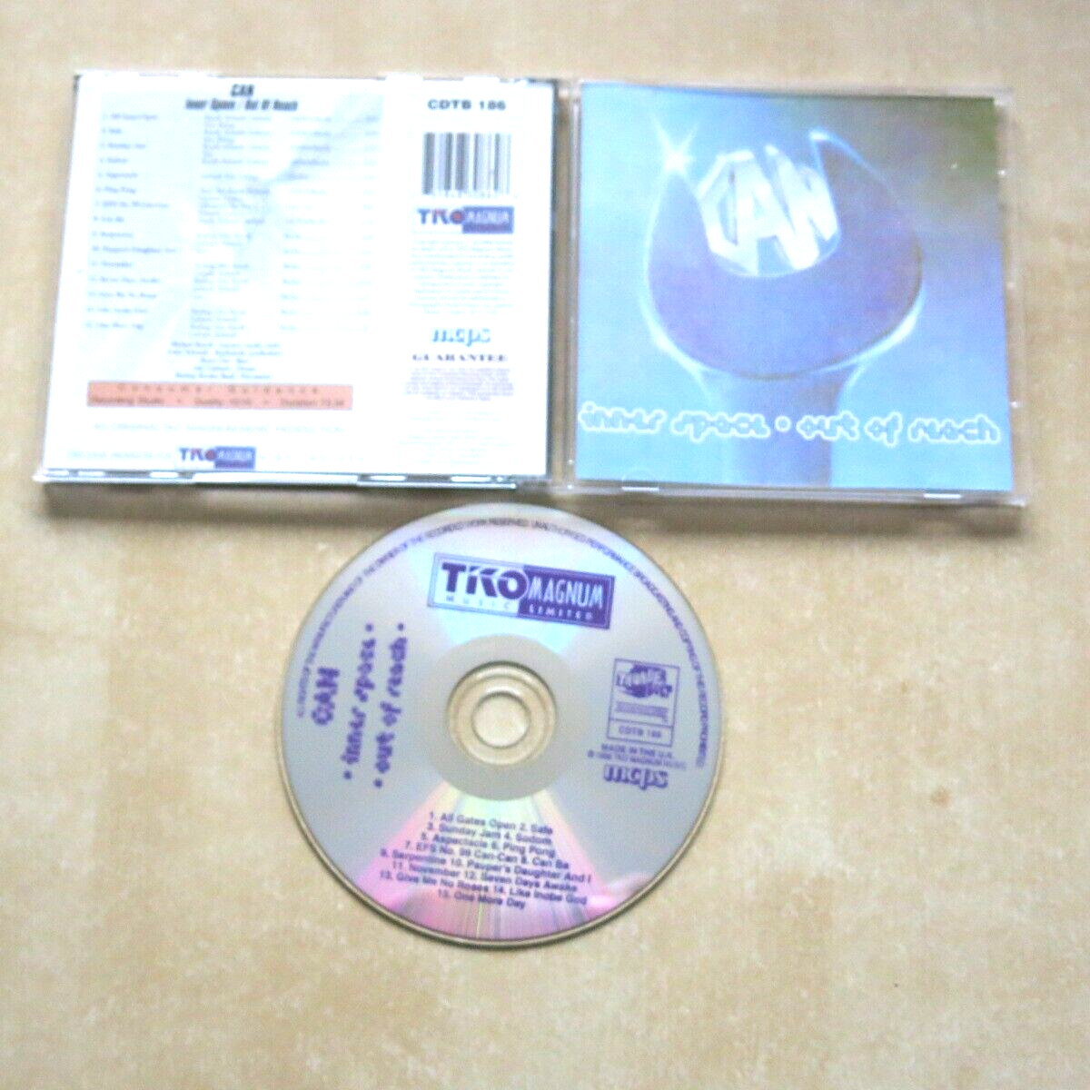 CAN Inner Space / Out Of Reach - 2 on 1 CD album