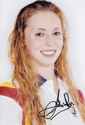 Lidia Redondo - ESP - Rhythmische Sportgymnastik - Autogramm