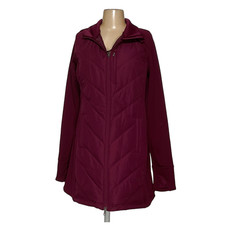 Fila Red Quilted Jacket Women's Size Medium