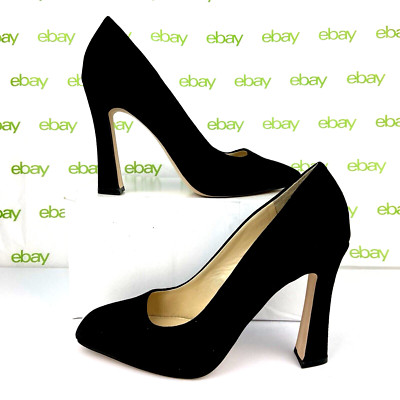 Jessica Simpson Mayrie Pumps Women's Shoes Size 8M Black Faux Suede in  Heels