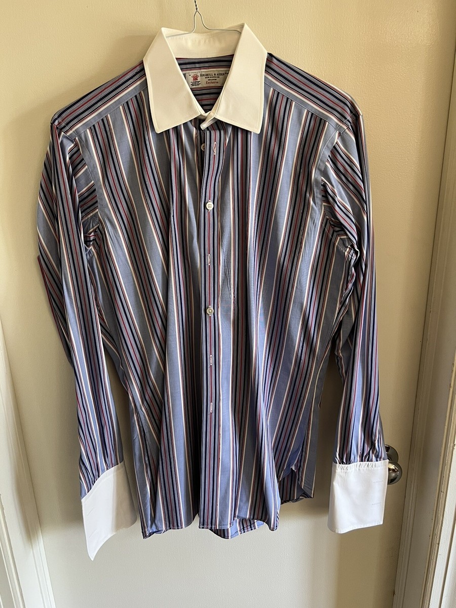 小物 TURNBULL & ASSER Turnbull & Asser Exclusive Mens Dress Shirt 16