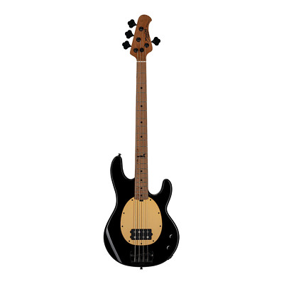 Sterling by Music Man Pete Wentz StingRay Bass, Roasted Maple Fretboard, Black