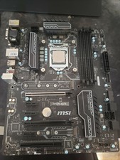 Msi Z270 Pc Mate Carte Mere Intel Socket Lga 1151 For Sale Online Ebay
