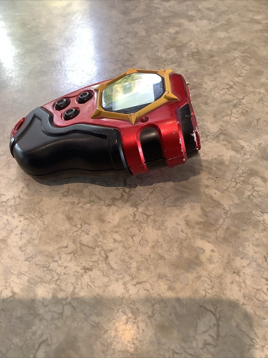 Digimon Digivice d-tector Scanner Red/black/gold Bandai 2002 | eBay