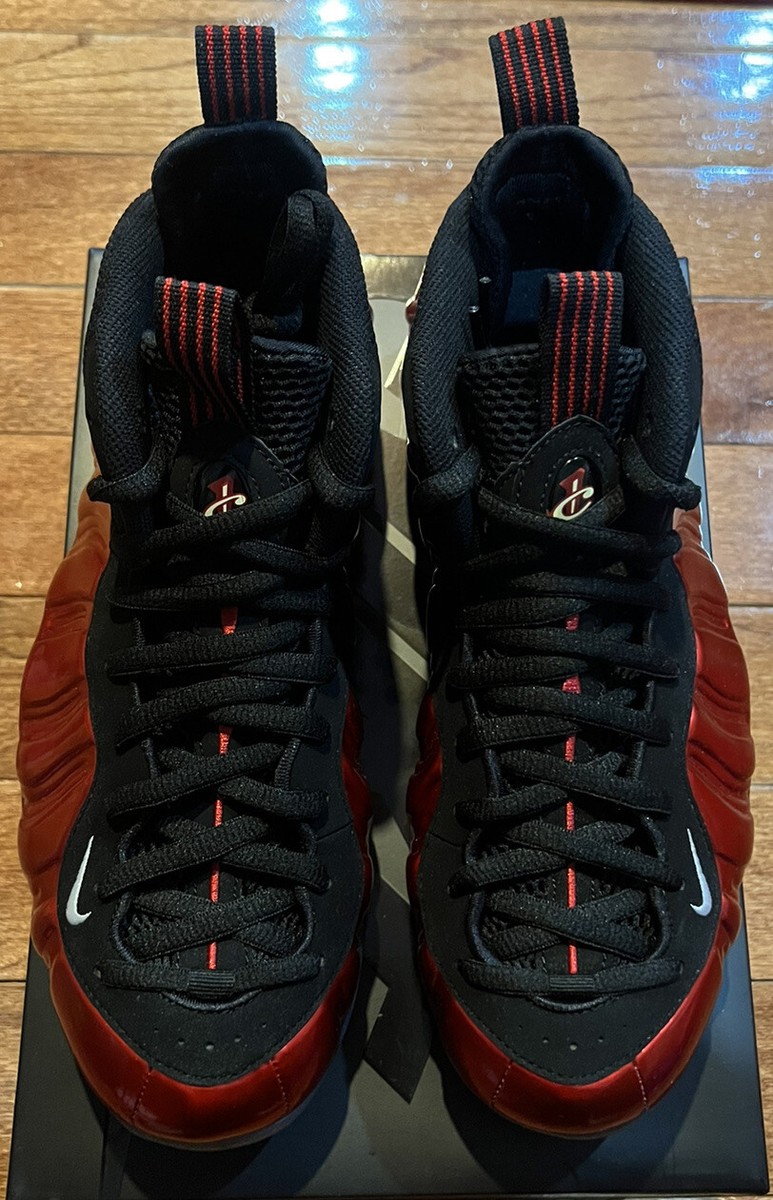 Size 9.5 - Nike Air Foamposite One 2017 Metallic Red 314996-610