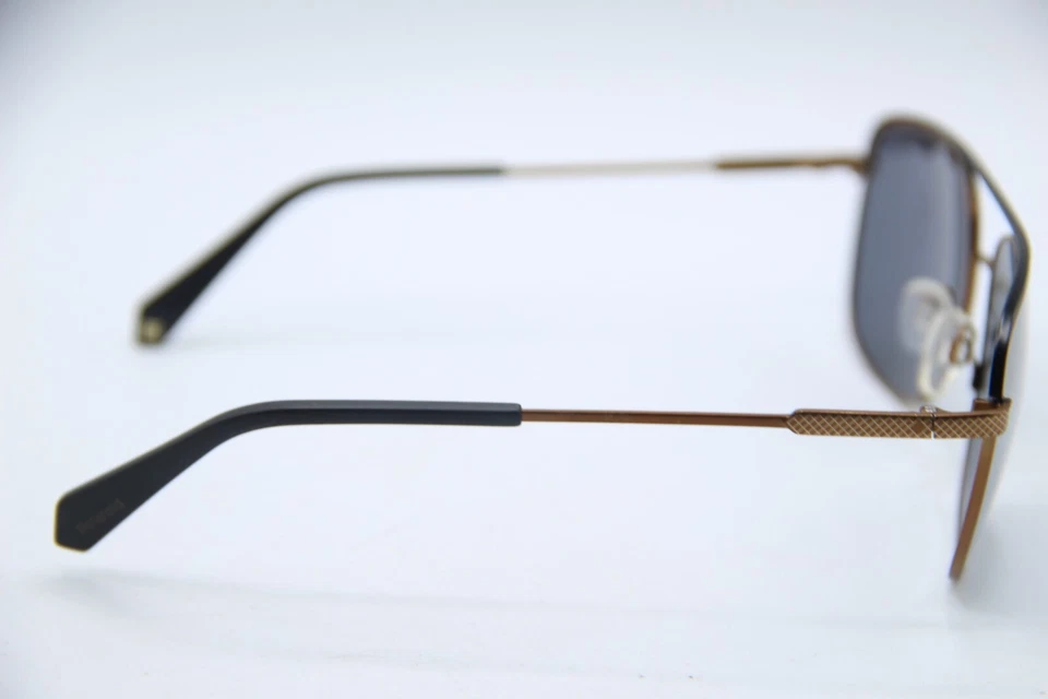 NUEVAS GAFAS DE SOL POLAROID PLD2056/S 210LM NEGRAS BRONCE AUTÉNTICAS 58-18 140 3 Foto 4 de 4