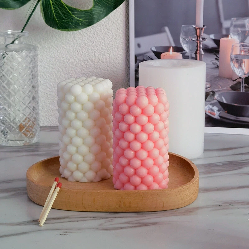 3D Cube Candle Mold Diy Silicone Mold Candle Making Molds Hand-made Soy  Candles Aroma Soap Molds Candle Wax Molds Candle Mold