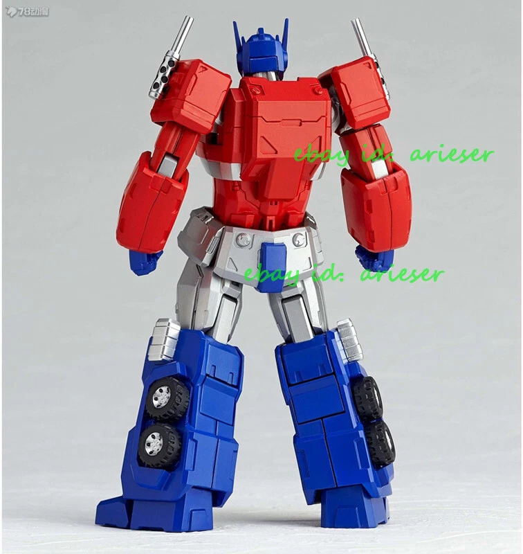 Kaiyodo Amazing Yamaguchi Revoltech Optimus Prime Action Figure In Stock New Toy - Image 4 of 4