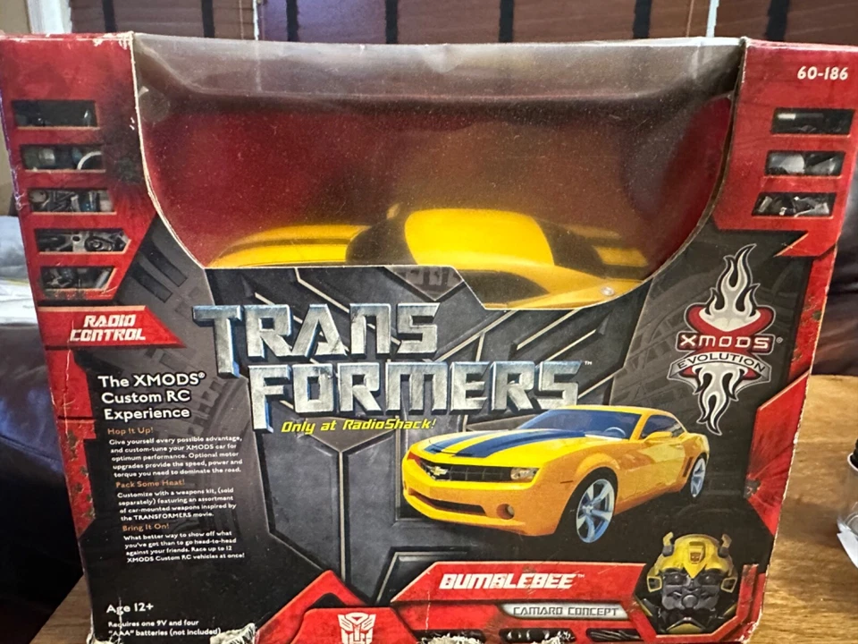 XMODS Evolution Transformers Bumblebee RC Radio Control Camaro Película 2007 Nuevo Foto 2 de 4