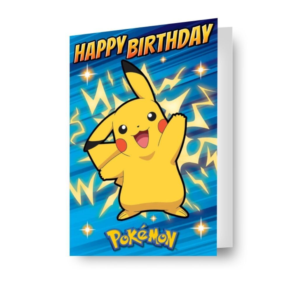 Pokemon Birthday Card | 3D-Effect Lenticular, For All Occasion - Image 2