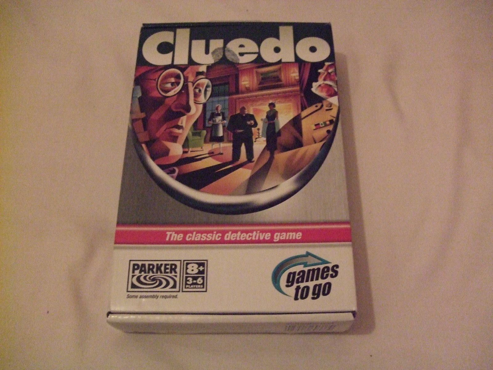 Cluedo Games To Go Travel Game  Parker/Hasbro 2005