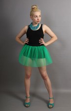 Short Net Skirt - Length 14" - Made to measure - 25 Colours