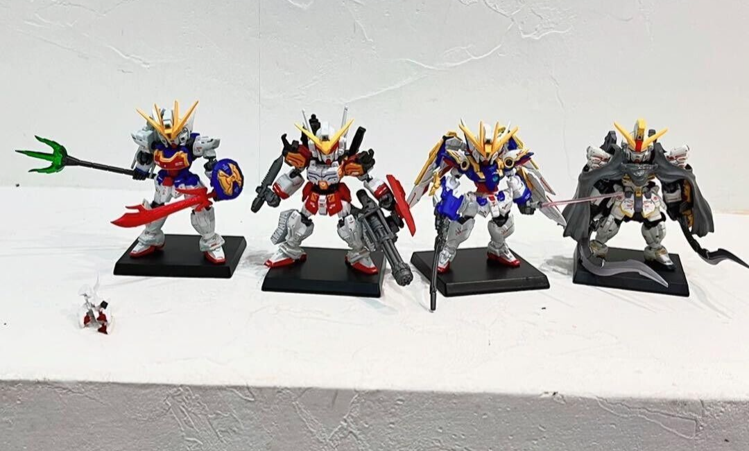 GUNDAM CONVERGE W Heavy Arms Wing Sandrock Shenlong EW