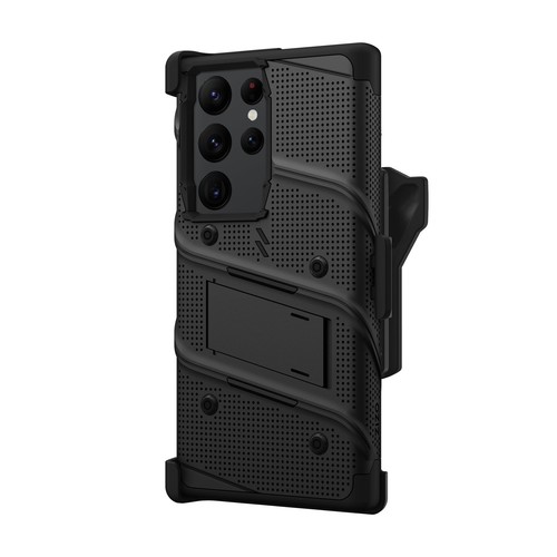 ZIZO BOLT Bundle Galaxy S23 Ultra Black +TemperGlass +Holster - Picture 4 of 5