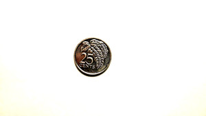 Sale! TRINIDAD AND TOBAGO Coin 25 CENT 2012 256