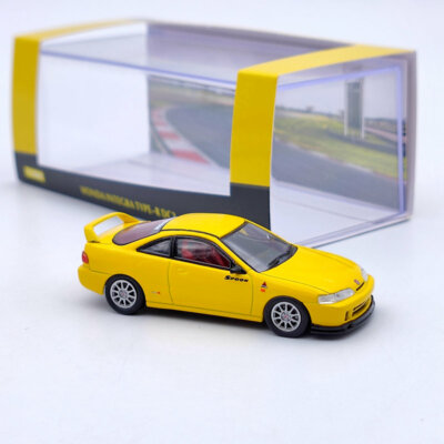 ミニカー HONDA INTEGRA TYPE R 1:64 Scale HONDA Integra Type-R DC2 Diecast Model Car Toy