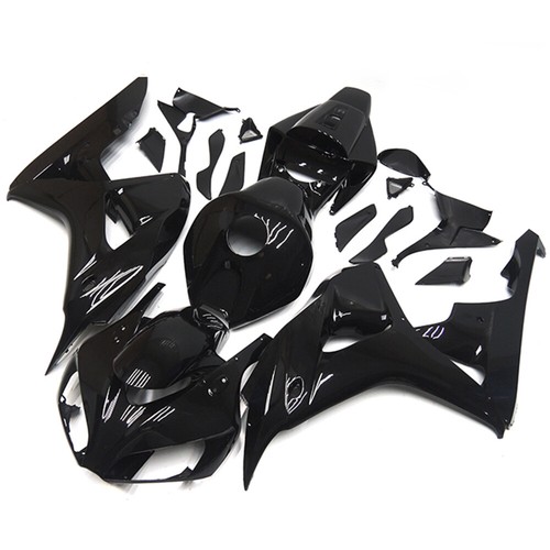 Gloss Black Fairings Kit For Honda 2006 2007 CBR1000RR 06 07 Injection Body Kit - Picture 3 of 9