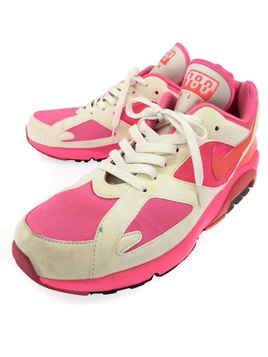 Comme des Garçons x Nike Air Max 180 'White Pink' Men's US