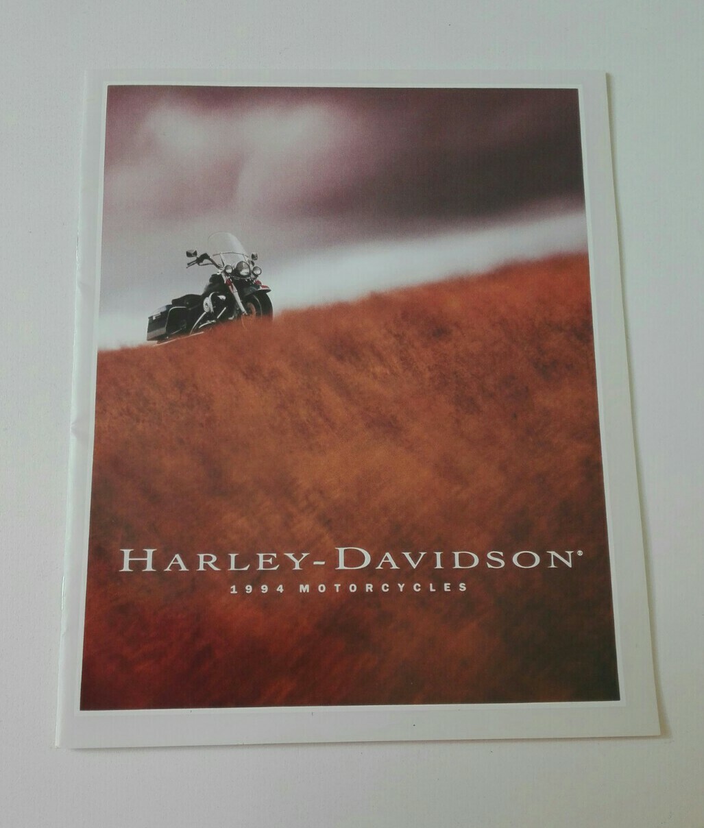 Gamme Harley Davidson 1994 : l'authentique prospectus moto imprimé aux USA