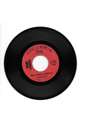 MARK LINDSAY Arizona/Man From Houston By 45 RPM Record Vinyl COLUMBIA