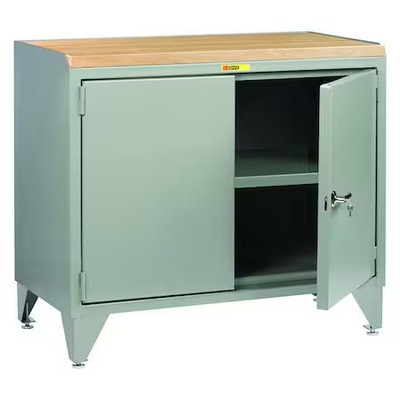 Little Giant Mj3-Ll-2D-2448 Bench Cabnet, Maple Top, 2 Doors
