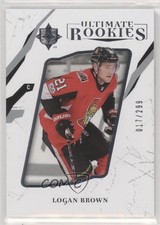 2017-18 Ultimate Collection Ultimate Rookies 17/299 Logan Brown #84 0a3