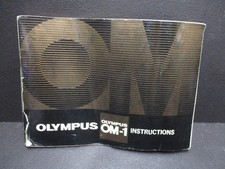 Olympus OM-1 original instruction manual in English. 71 pages.
