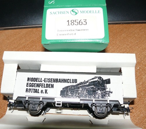 SACHSENMODELLE 18563 ,Modell-Eisenbahnclub"EGENFELDEN"neuw. Ovp | Condition: Gebraucht