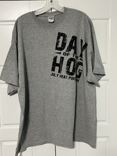 Harley-Davidson Dillon Brothers Day Of The Dog Omaha Nebraska 2XL T-Shirt Grey