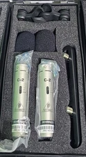 Behringer C-2 Studio Condenser Microphones Matched Pair with Mount and Case