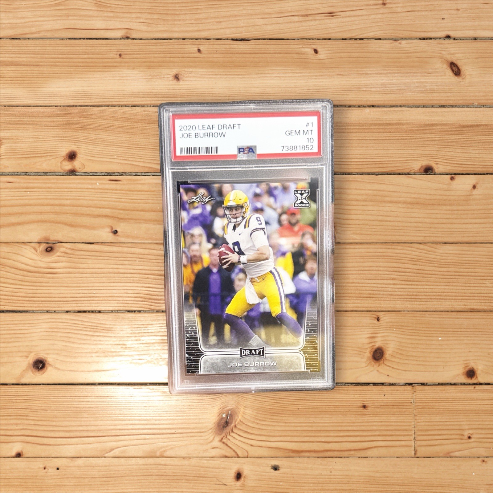 Joe Burrow Leaf Draft #1 Base