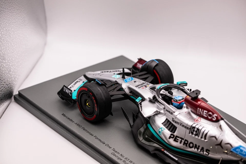 Modellino F1 Mercedes W13 Russel Winner GP Brazil 2022 – Spark 1:18 - 18S777 - Immagine 4 di 4