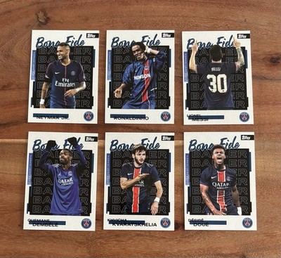 Bona Fide Baller - Full Set - Topps PSG Team Set 25-26 #21-26