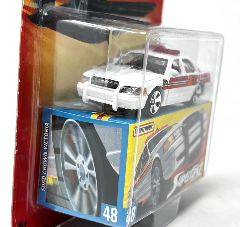 2006 Matchbox Superfast Ford Crown Victoria 48 Fire Dept Limited Edition - Image 2 of 4