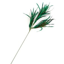 Package of 2 Green Feather Decorative 26" Floral Sprays